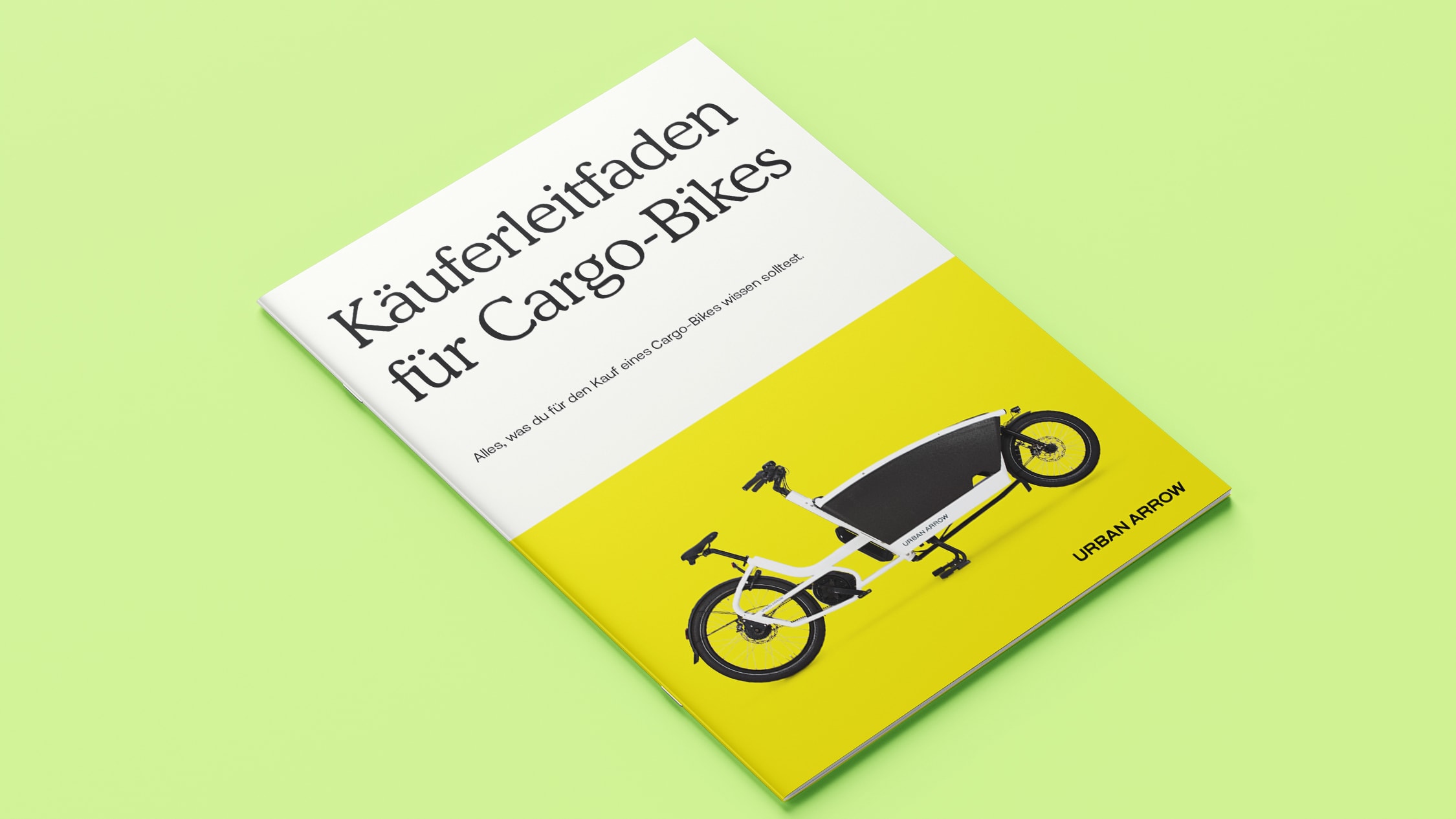 Urban Arrow Käufleitfaden für Lastenräder